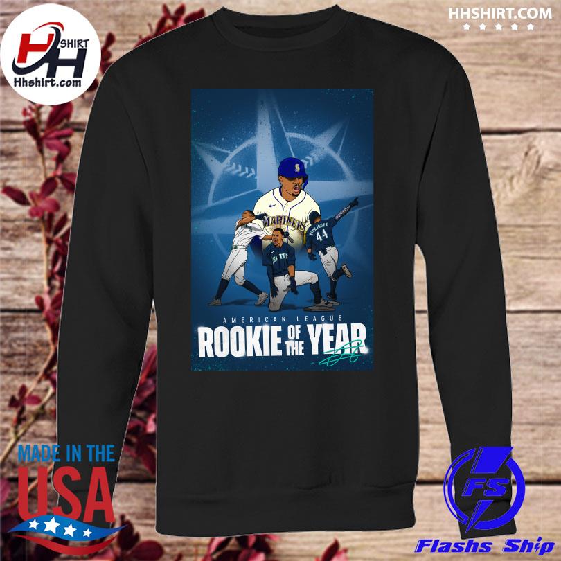 Julio Rodriguez Seattle Mariners 44 signature shirt, hoodie, sweater, long  sleeve and tank top