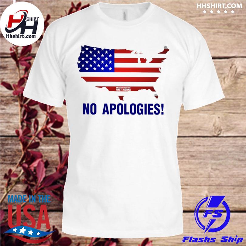 Seb gorka no apologies American flag shirt