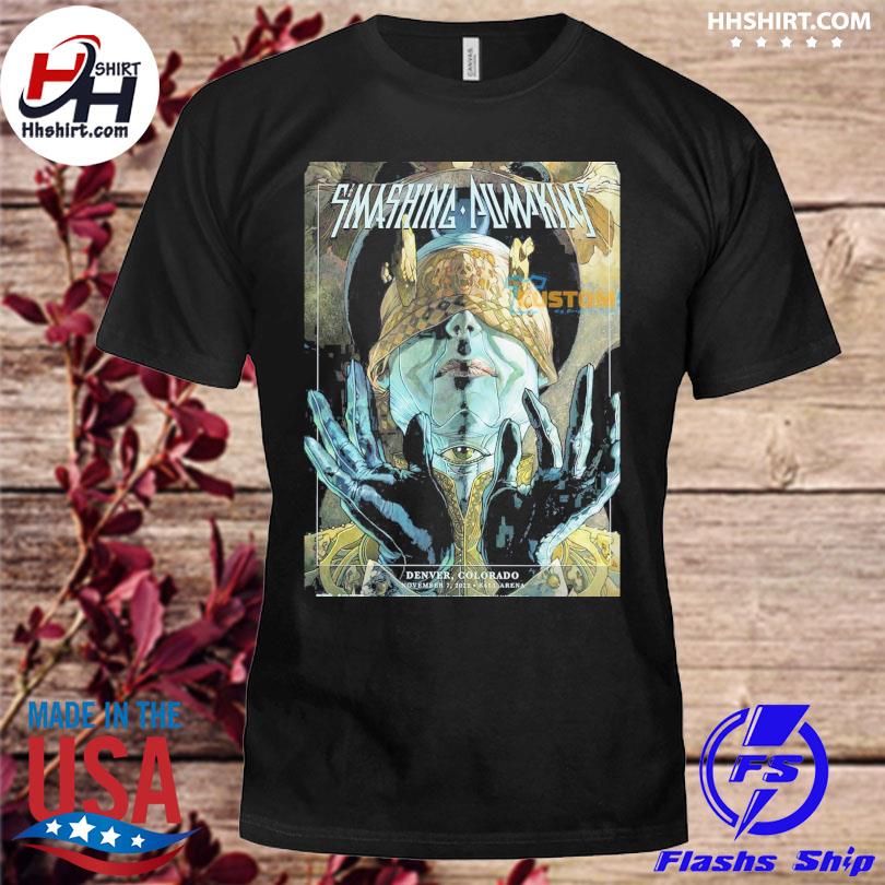 Smashing pumpkins denver 2022 nov 7th ball arena colorado shirt
