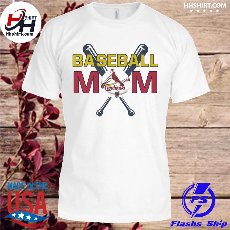 St Louis Cardinals baseball Mom logo 2022 shirt