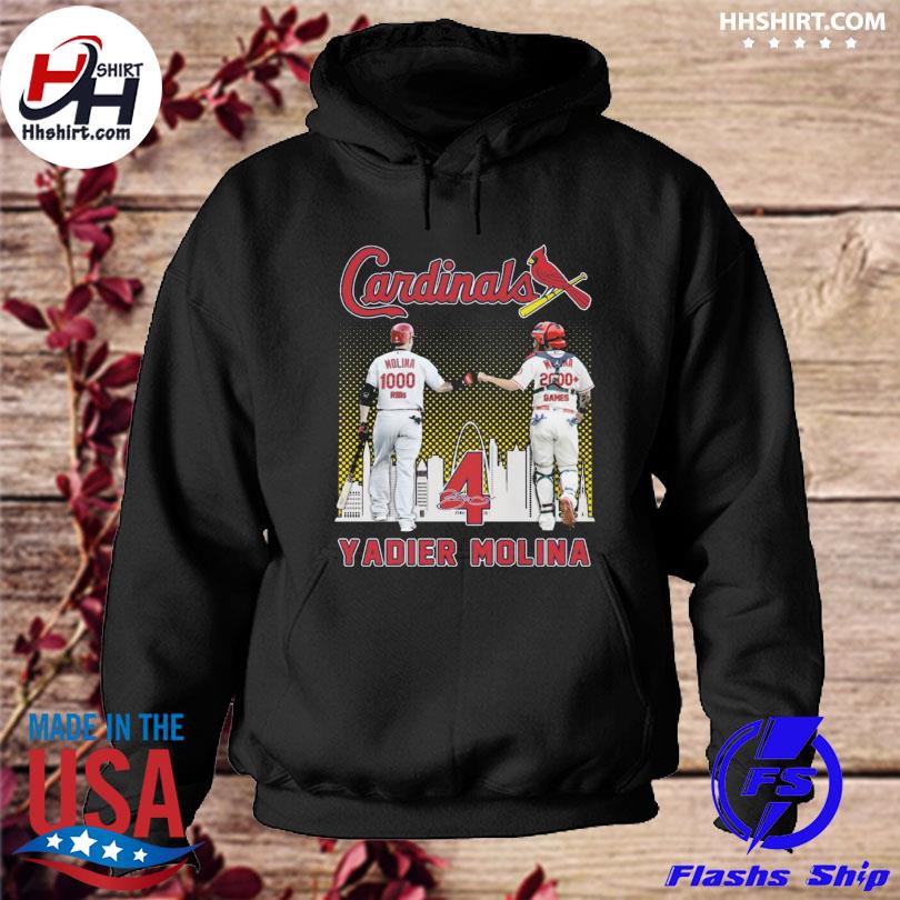 St. Louis Cardinals Baseball Yadier Molina 2022 signatures shirt