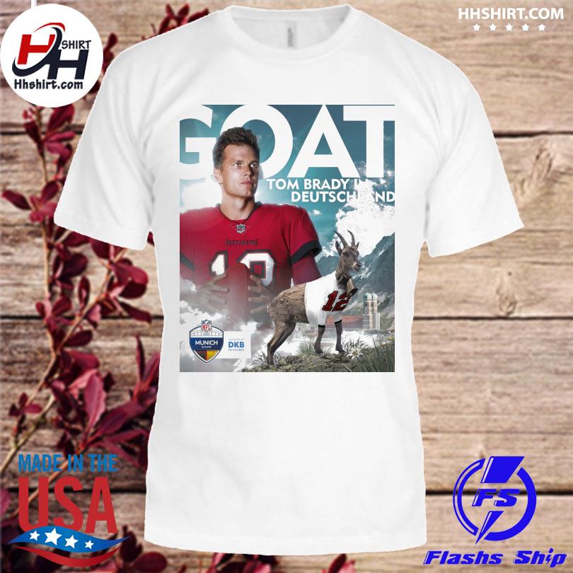 The Tampa Bay Goat Tampa Bay Buccaneers Tom Brady T Shirt