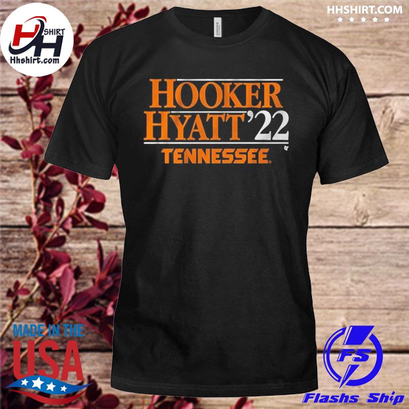Tennessee Volunteers Hooker hyatt 2022 campaign shirt