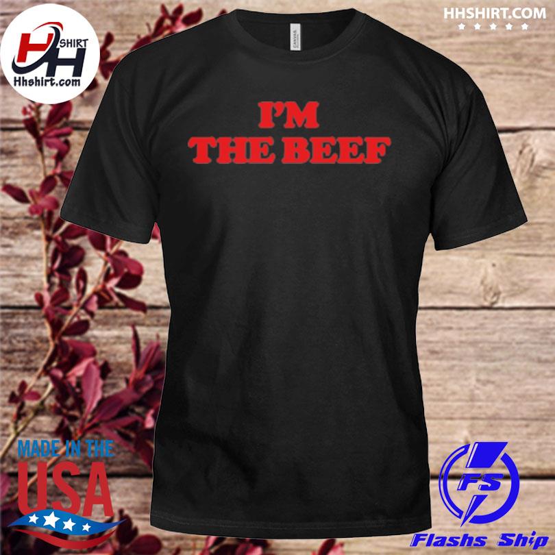 The dark order I'm the beef shirt