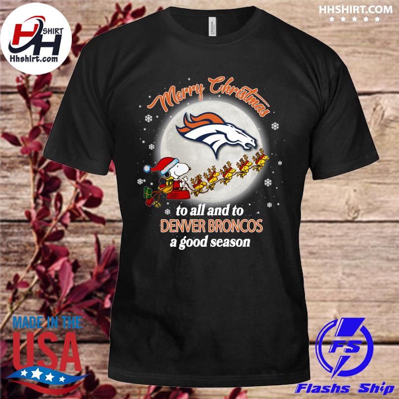 Christmas Snoopy Denver Broncos Shirt, hoodie, sweater, long