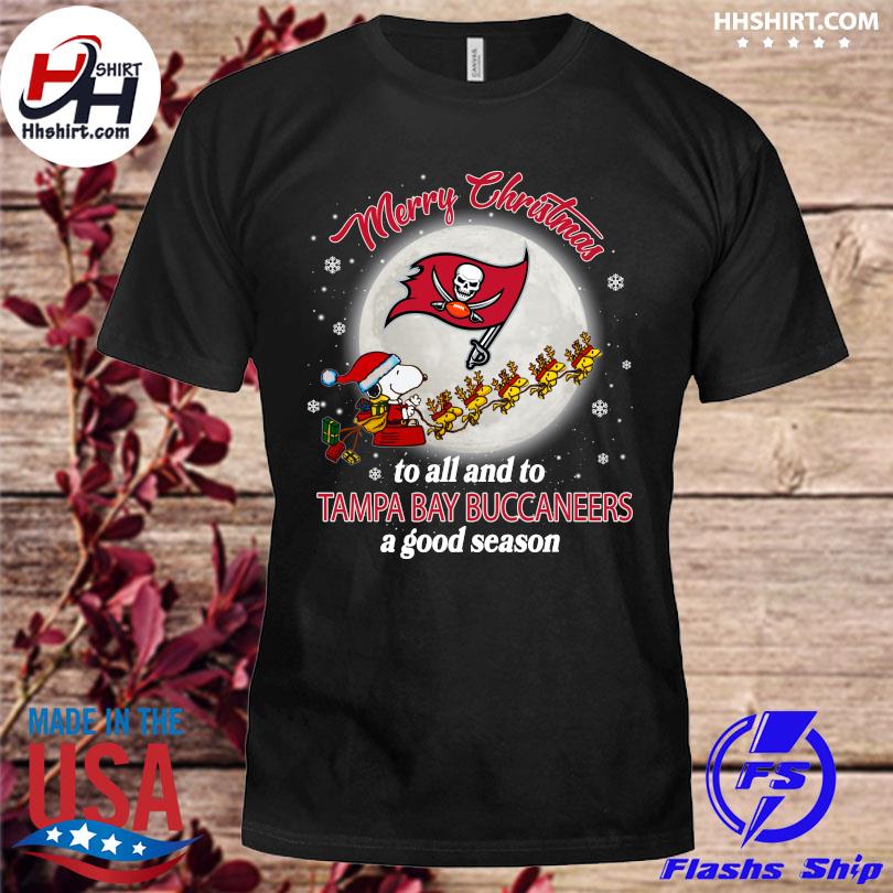 Christmas Snoopy Tampa Bay Buccaneers Shirt