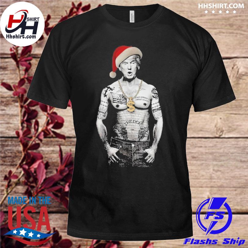 Trump the santa don shirt