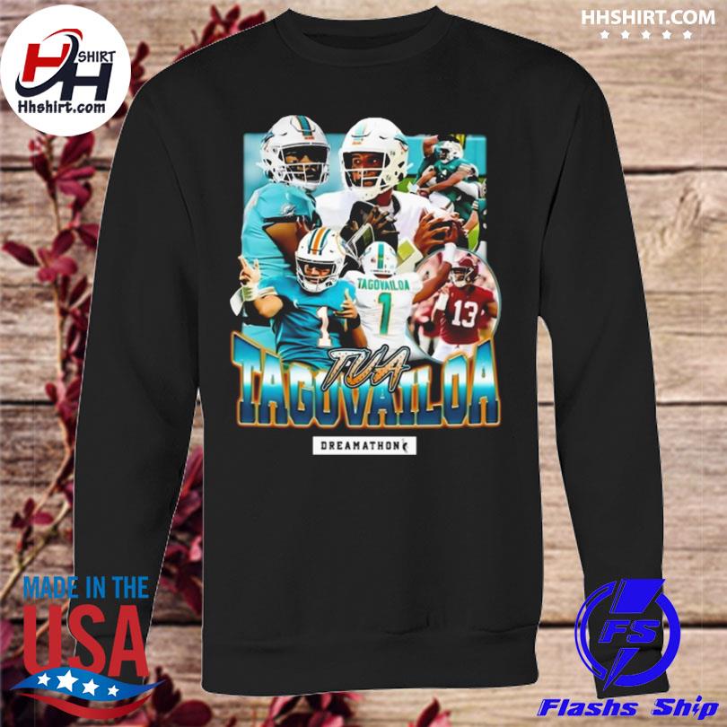 Official Tua Tagovailoa Miami Dolphins T-Shirts, Dolphins Tua