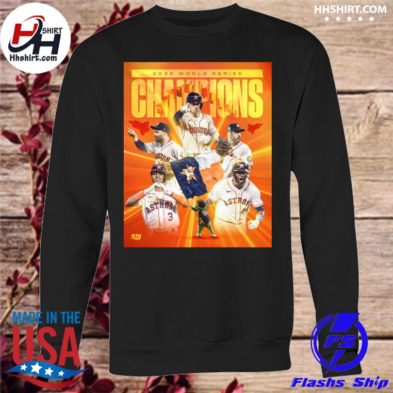 Houston Astros World Series Champions 2022 Trendy Unisex T-shirt Long Sleeve