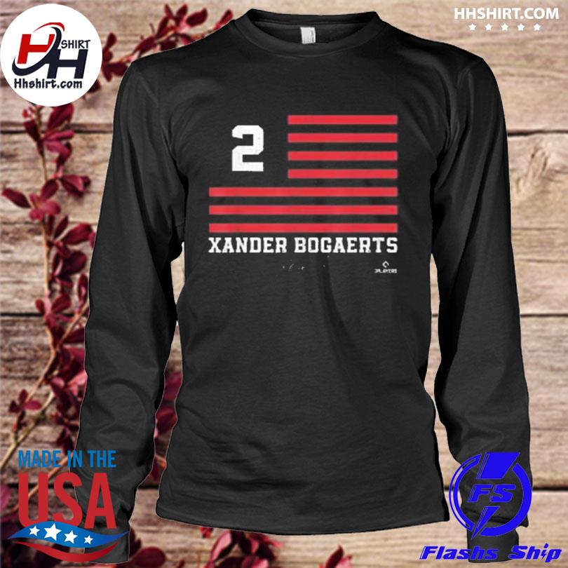 Flag stripes xan diego xander bogaerts boston mlbpa shirt, hoodie, sweater,  long sleeve and tank top