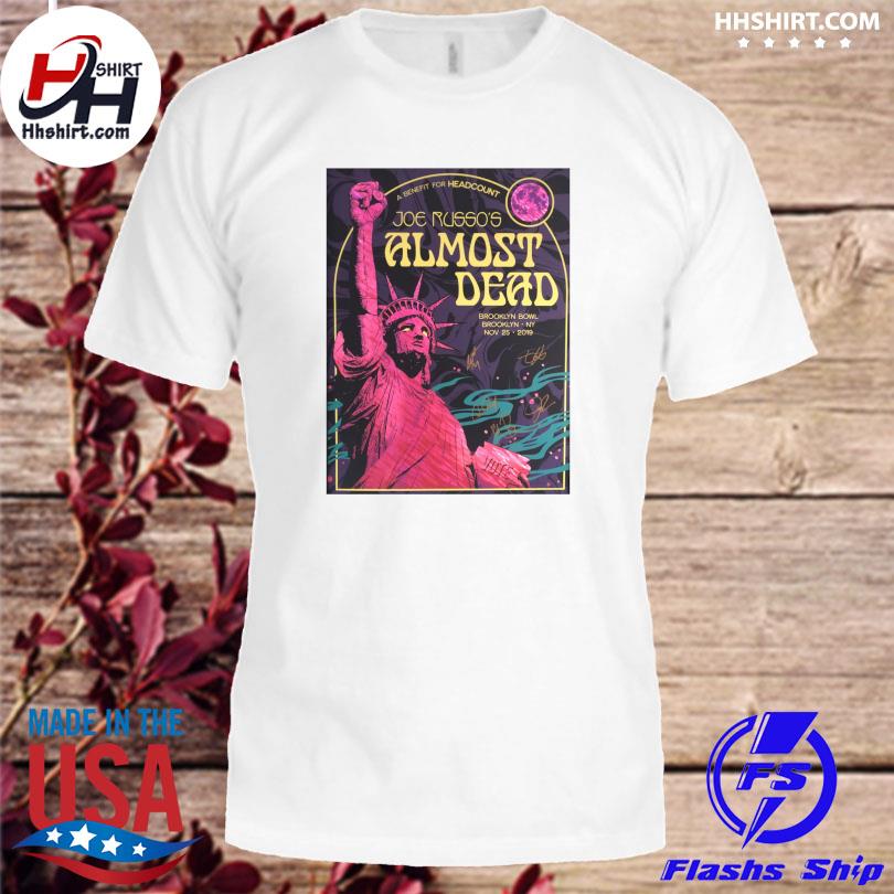 Joe russo almost dead chicago 22 dec 2nd 2022 riviera theatre il shirt