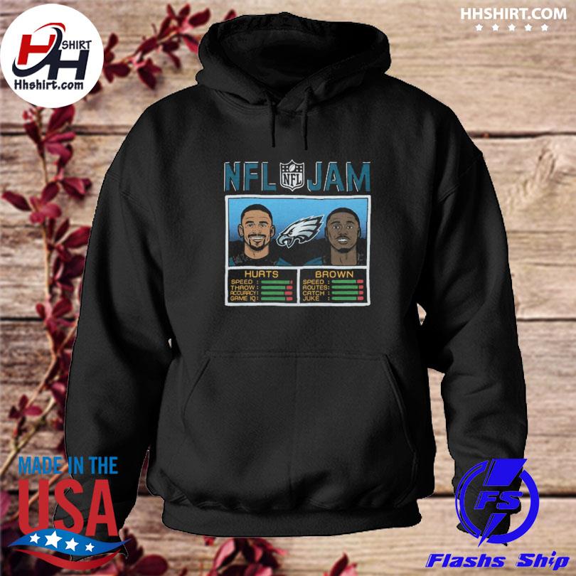 NFL Jam Philadelphia Eagles Jalen Hurts And A. J. Brown shirt