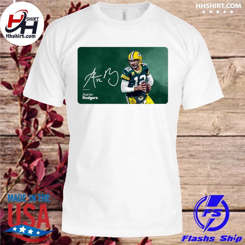 Aaron Rodgers Green Bay Packers signature shirt, hoodie