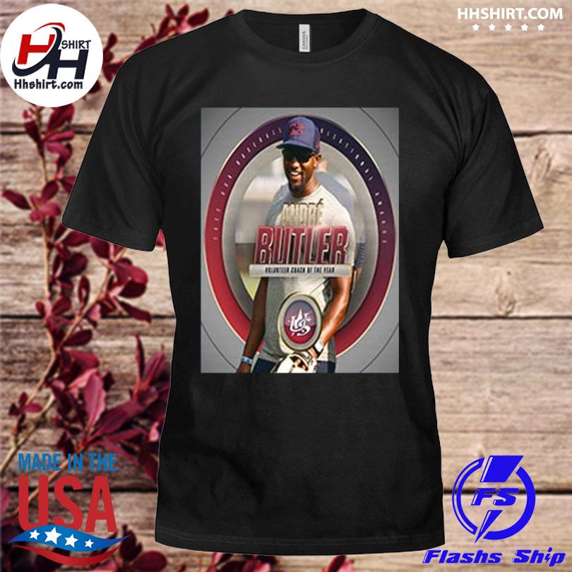 Andre butler is volunteer coach of the year in 2022 usa baseball organizational awards shirt