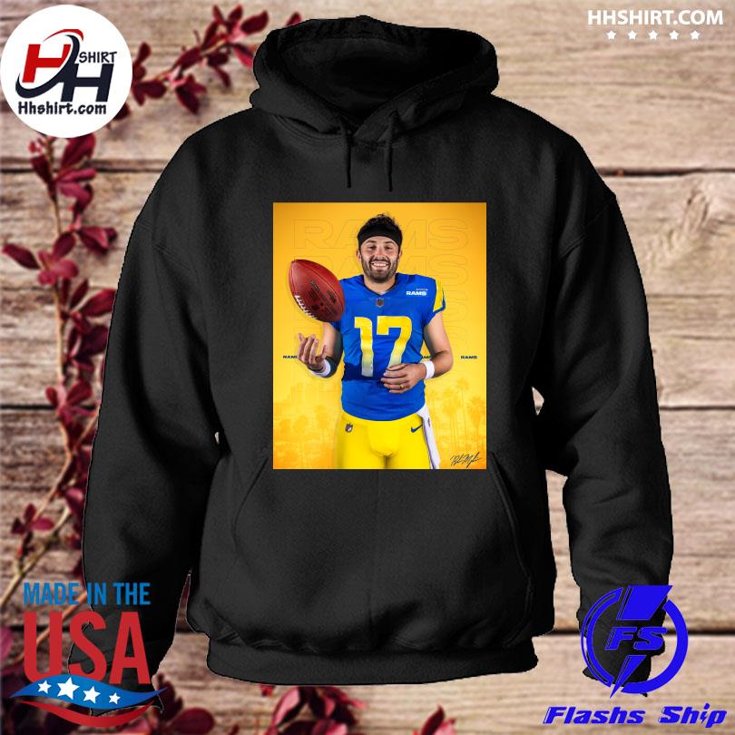 Baker Mayfield los angeles Rams 17 signature shirt, hoodie, sweater, long  sleeve and tank top