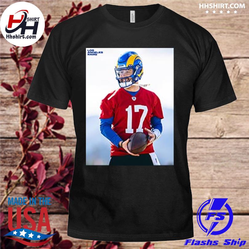 Baker mayfield new face in los angeles rams nfl shirt