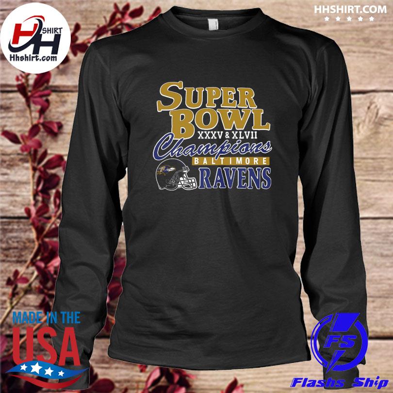 Baltimore Ravens Homage Super Bowl Classics Tri-Blend T-Shirt, hoodie,  sweater, long sleeve and tank top