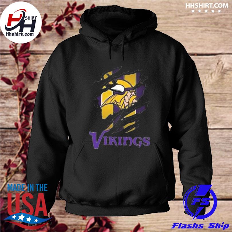 Minnesota Vikings Sweatshirt - Football Crewneck Vintage Sweater