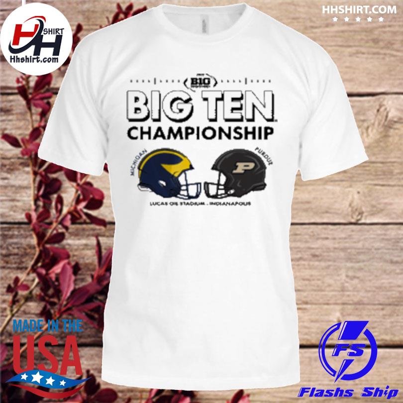 Blue84 2022 michigan vs purdue big ten championship game head-to-head shirt