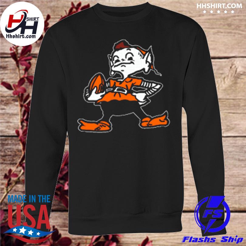 Official cleveland Browns Brownie Elf Logo T Shirts, hoodie, sweater, long  sleeve and tank top