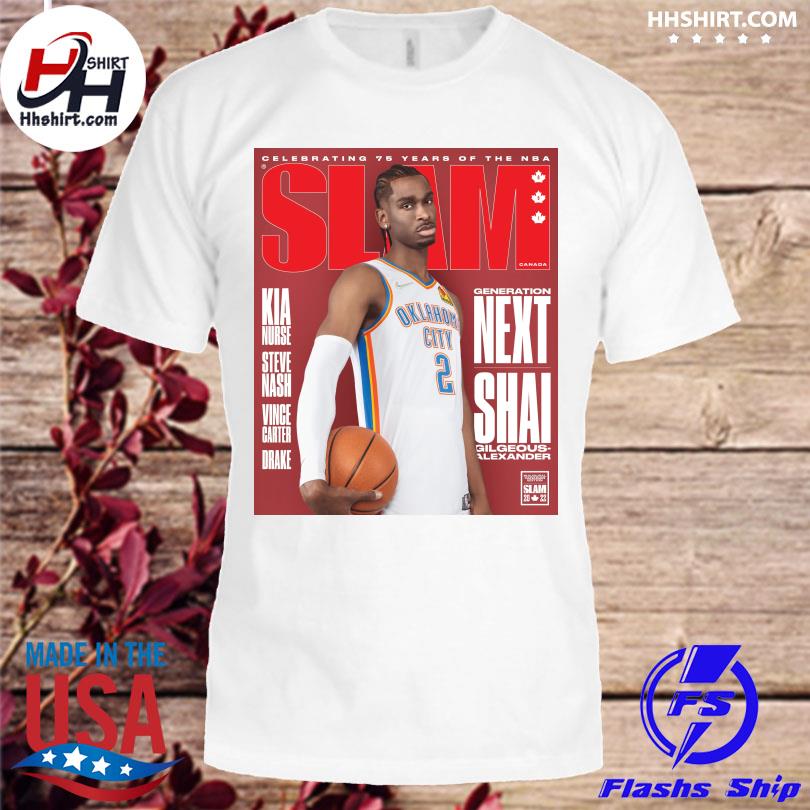 Celebrating 75 years of the NBA Generation nẽt shai shirt