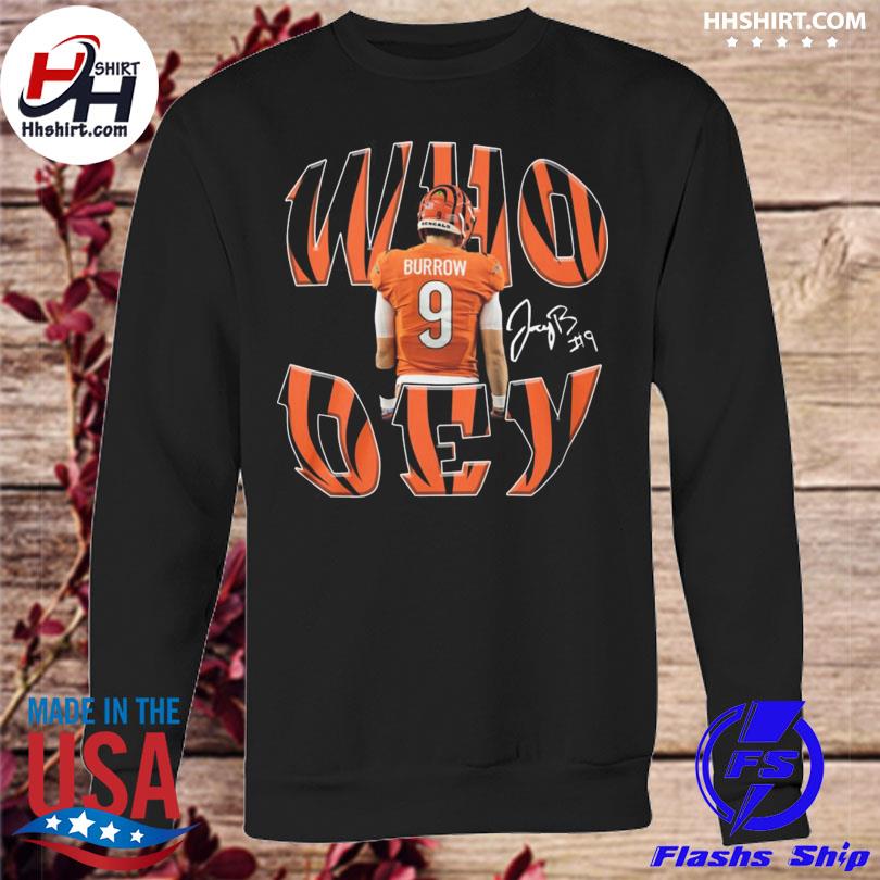 Joe Burrow Cincinnati Bengals white jersey shirt, hoodie, sweater, long  sleeve and tank top