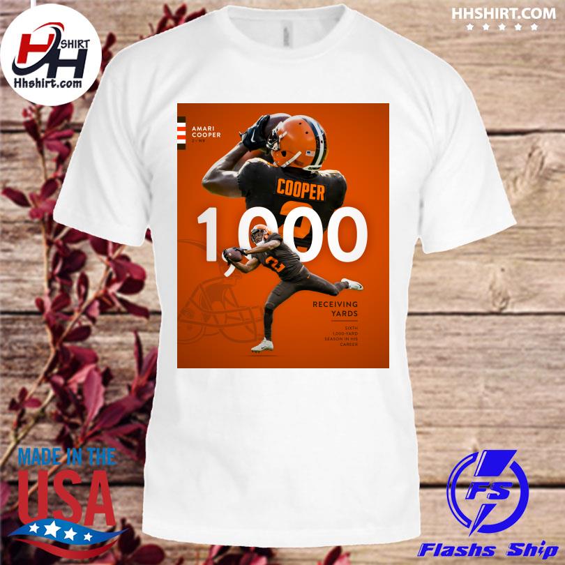 Cleveland Browns 1000 receiving Yards season in his career shirt
