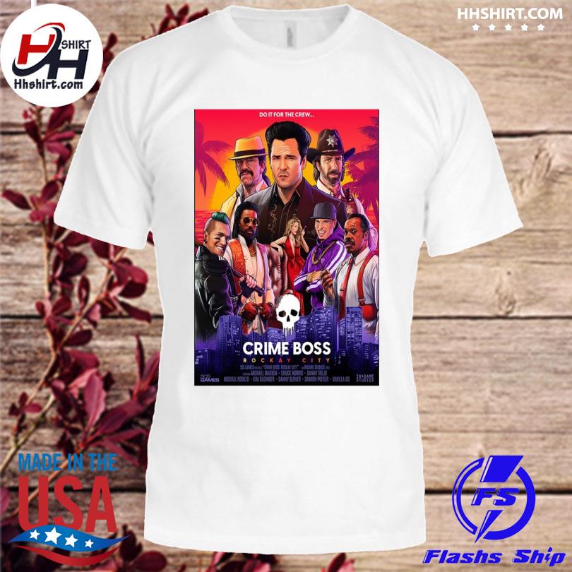 Crime boss 505 games-portrait shirt