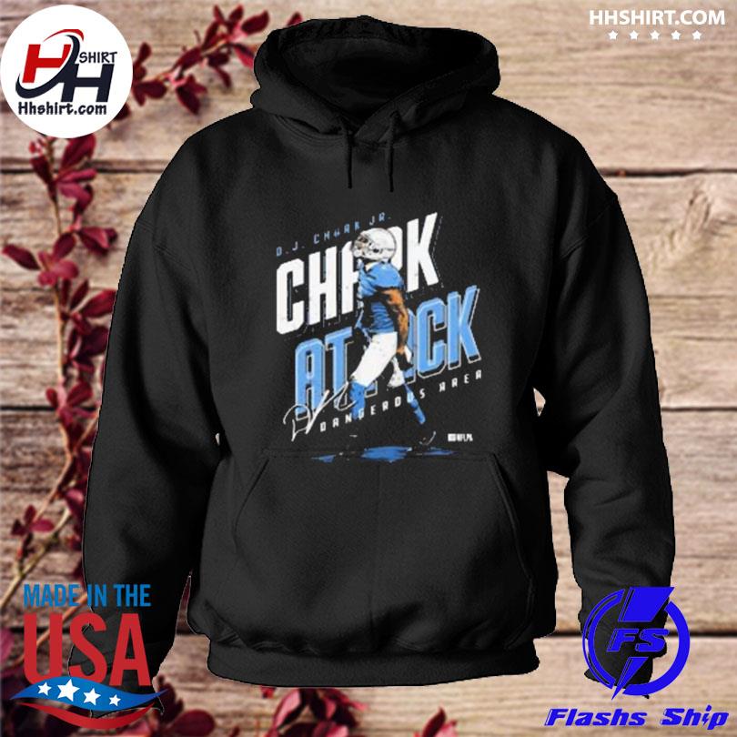 D.j. chark jr. detroit chark attack dangerous area signature shirt, hoodie,  longsleeve tee, sweater