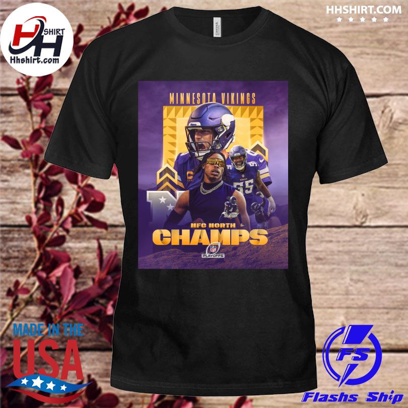 Minnesota Vikings NFC North Champs Shirt, hoodie, sweater, long