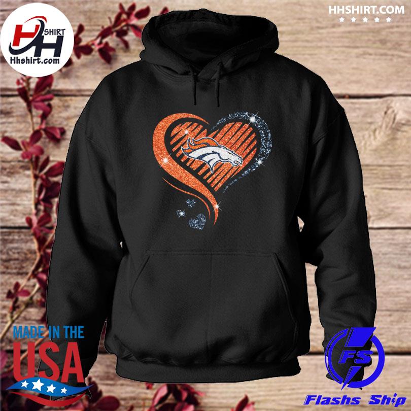 Denver Broncos hearts new Shirt, Hoodie, Long Sleeved, SweatShirt