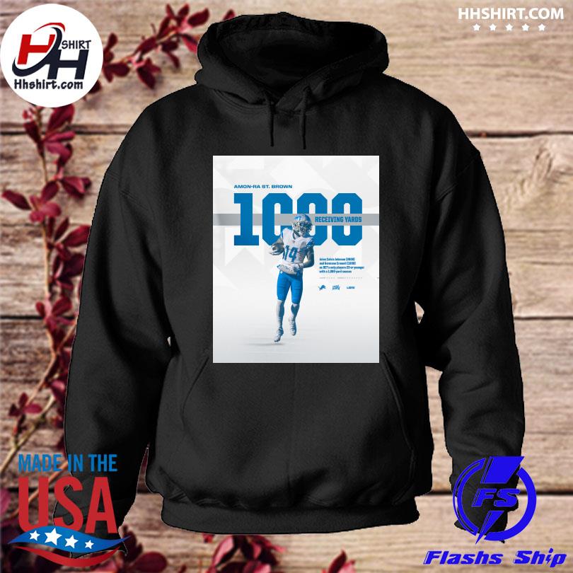 Amon Ra St. Brown Detroit Lions 14 shirt, hoodie, sweater, long sleeve and  tank top