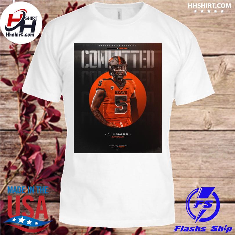 Dj uiagalelei committed oregon state football shirt