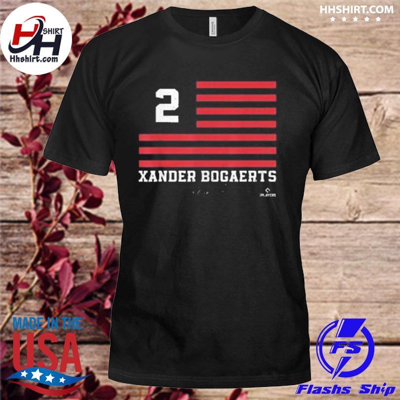 Flag stripes xan diego xander bogaerts boston mlbpa shirt, hoodie, sweater,  long sleeve and tank top