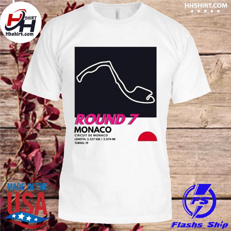 Formula 1 2022 season monaco grand prix f1 racing shirt