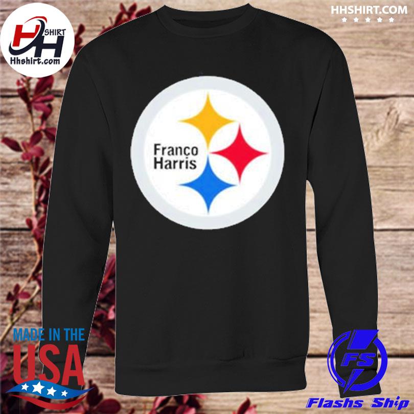 Franco Harris Steelers logo 2023 shirt, hoodie, sweater, long