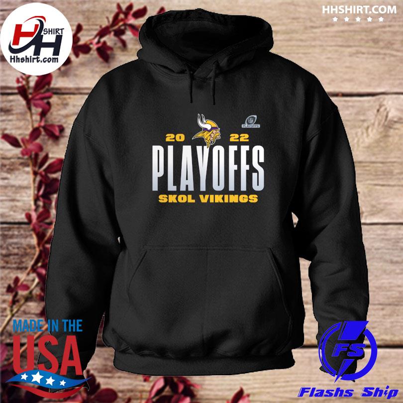 Funny Minnesota vikings 2022 nfl playoffs our time shirt, hoodie, sweater,  long sleeve and tank top