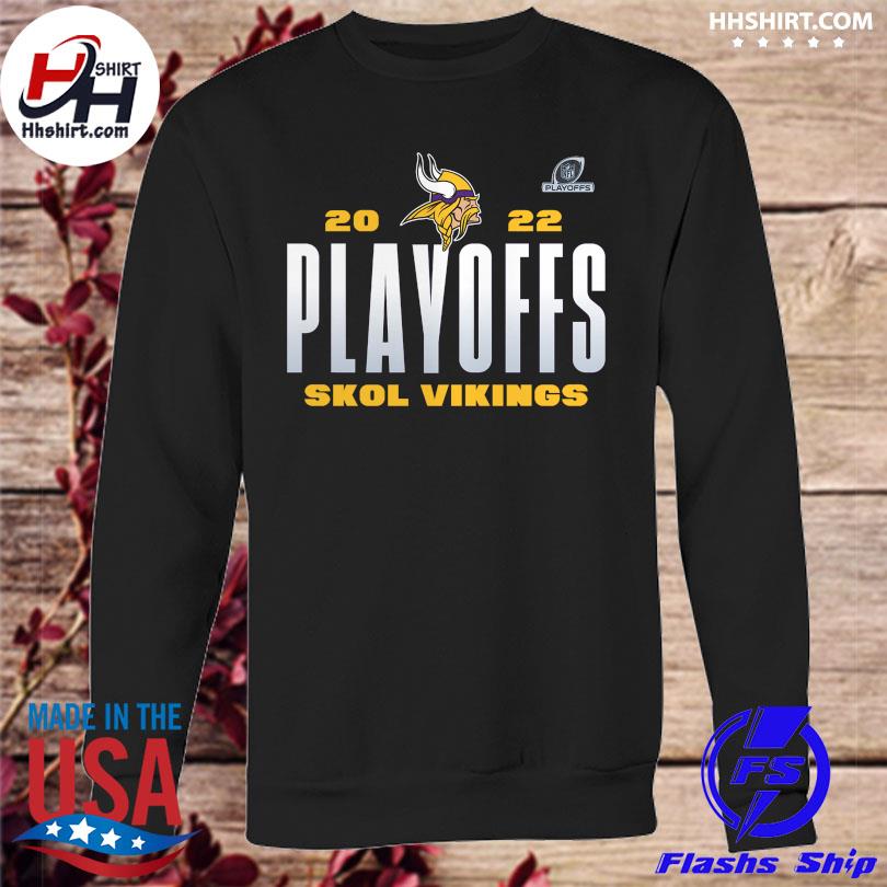 Funny Minnesota vikings 2022 nfl playoffs our time shirt, hoodie,  longsleeve tee, sweater