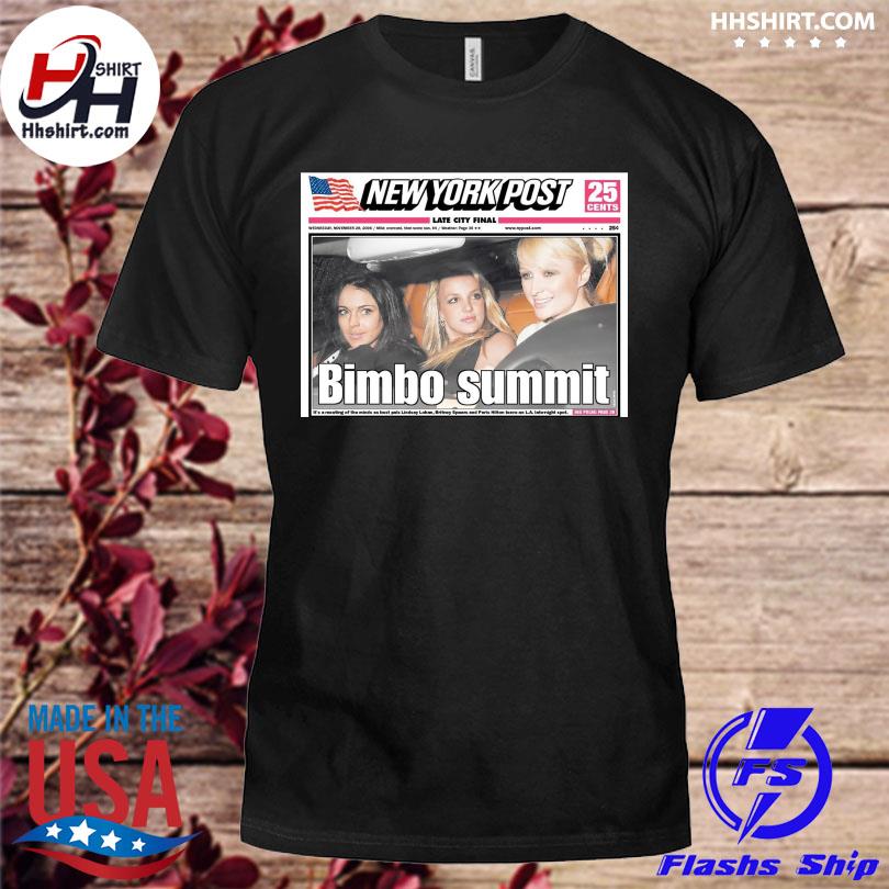 Happy bimbo summit day to those who celebrate shirt