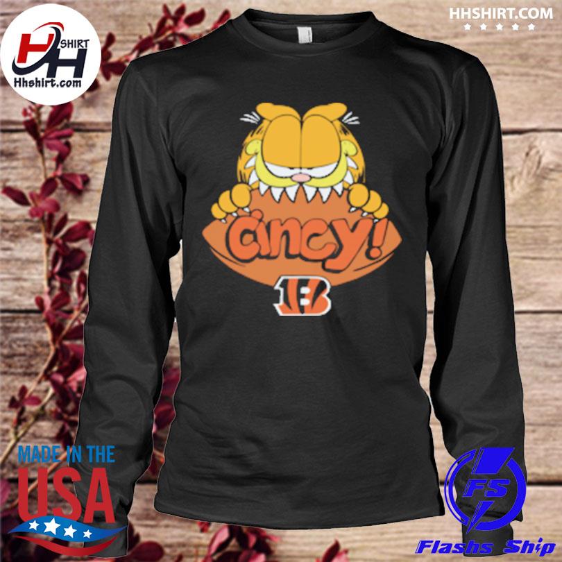 Homage NFL 2022 Garfield X Cincinnati Bengals T-Shirt, hoodie, longsleeve  tee, sweater