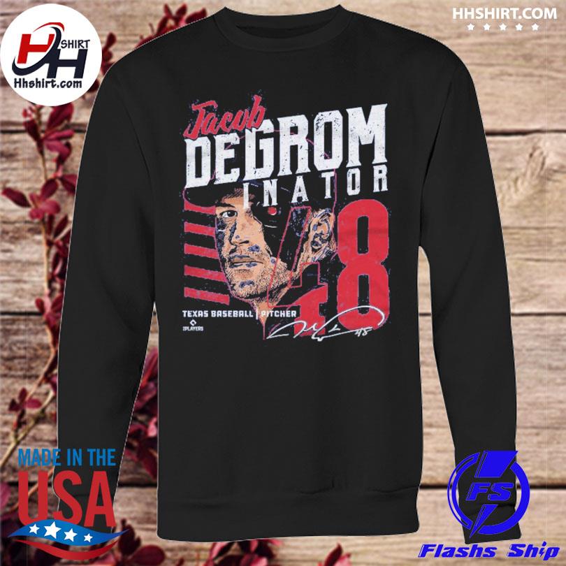 The deGrominator Jacob DeGrom Texas Rangers machine shirt, hoodie, sweater  and v-neck t-shirt