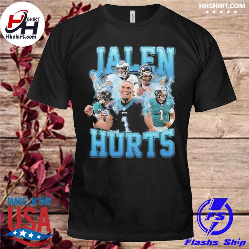 Jalen Hurts Funny Shirt, Philadelphia Eagles Vintage Long Sleeve