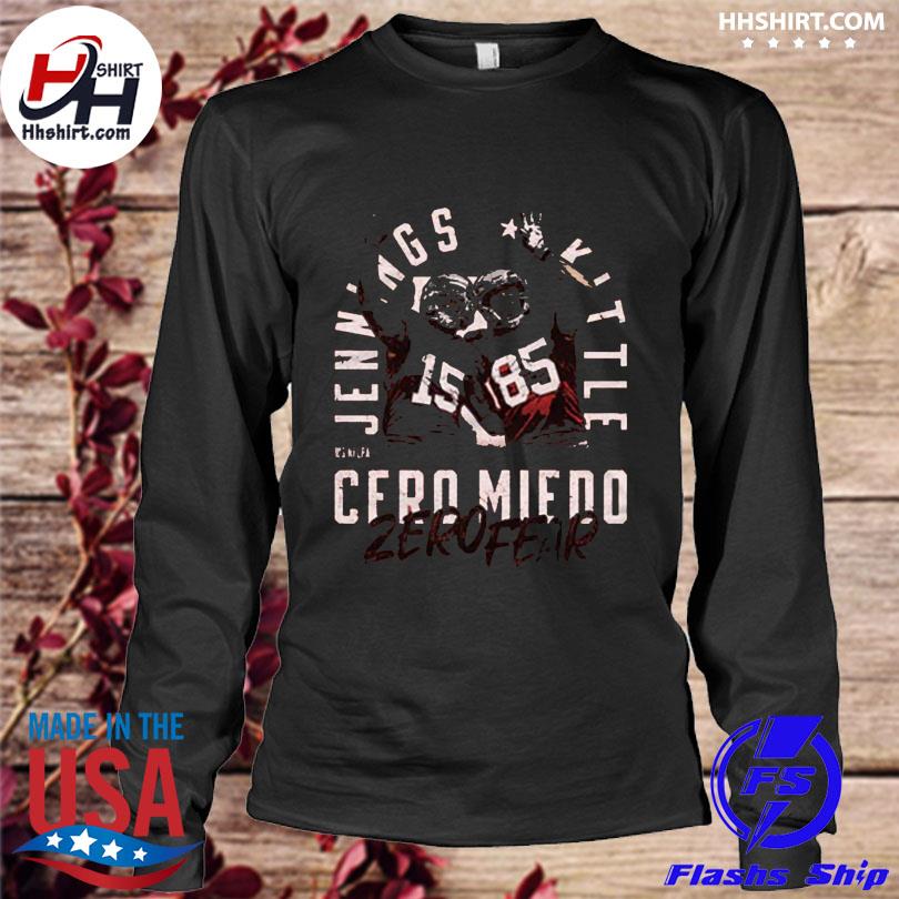 Jauan Jennings ' George Kittle San Francisco Cero Miedo Zero Fear Shirt, Sweater, Hoodie, And Long Sleeved, Ladies, Tank Top