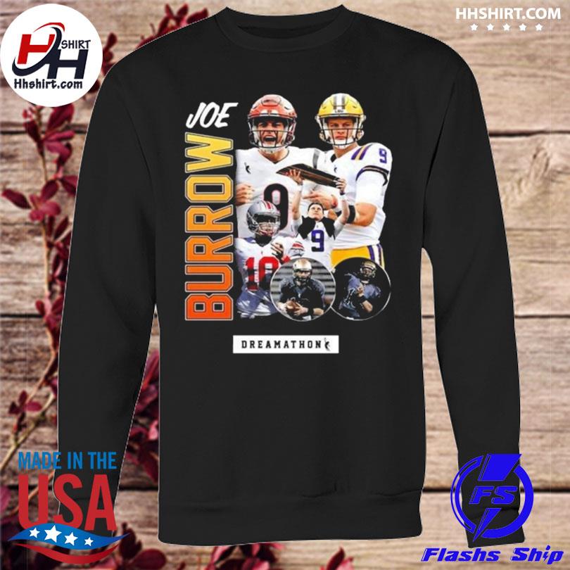 Official Joe Burrow Dreamathon 2022 Shirt, hoodie, sweater, long sleeve and  tank top