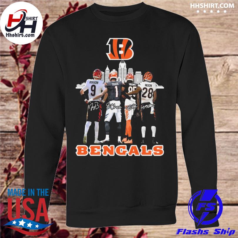 Joe Burrow and Ja'marr Chase Cincinnati Bengals shirt, hoodie, sweater and  long sleeve