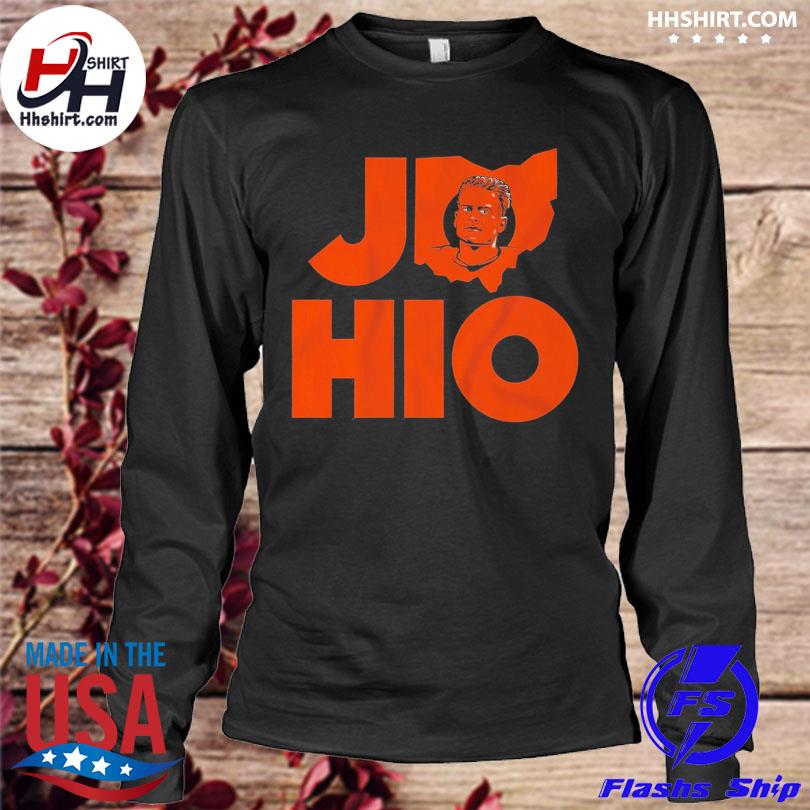 Joe Burrow Jo-Hio funny T-shirt, hoodie, sweater, long sleeve and