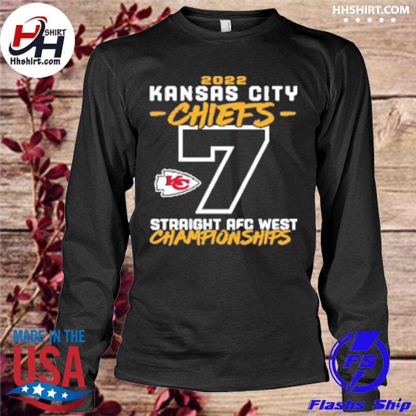 Kansas city Chiefs seventh-straight afc west division championship shirt,  hoodie, longsleeve tee, sweater