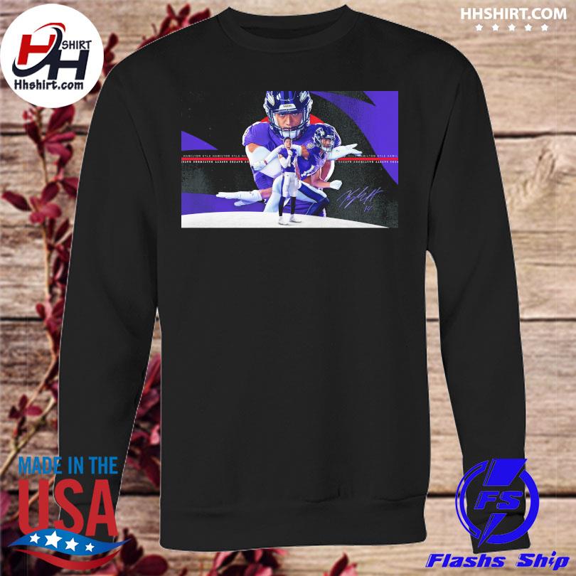 Kyle Hamilton Shirt  Baltimore Ravens Kyle Hamilton T-Shirts - Ravens Store