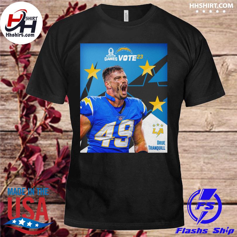 Los Angeles Chargers Drue tranquill pro bowl game shirt