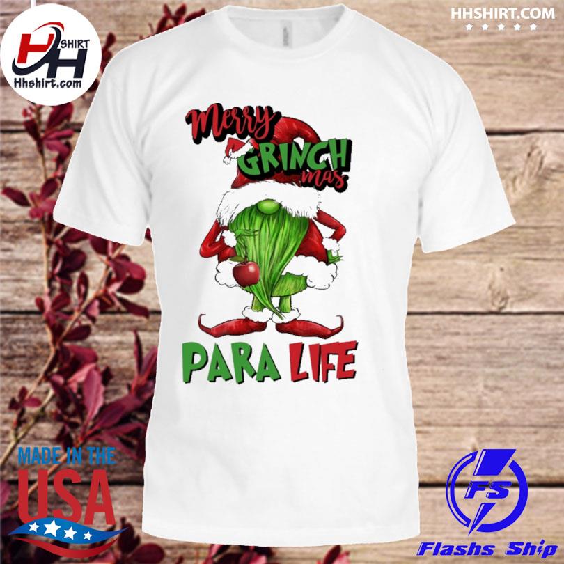 Merry Grinchmas Paraprofessional Life 2022 christmas sweater